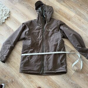 Mountain Hardwear Brown Hooded Jacket